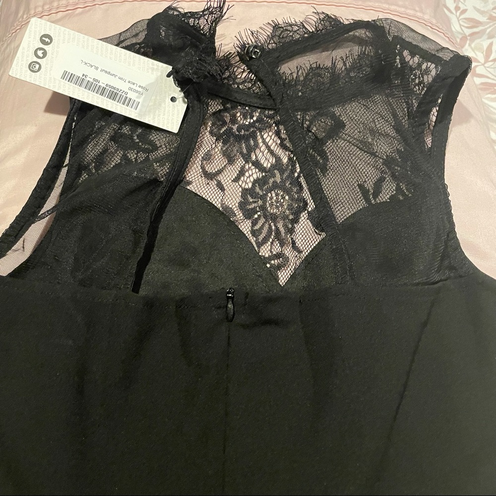 Lace Jumpsuit Straight leg